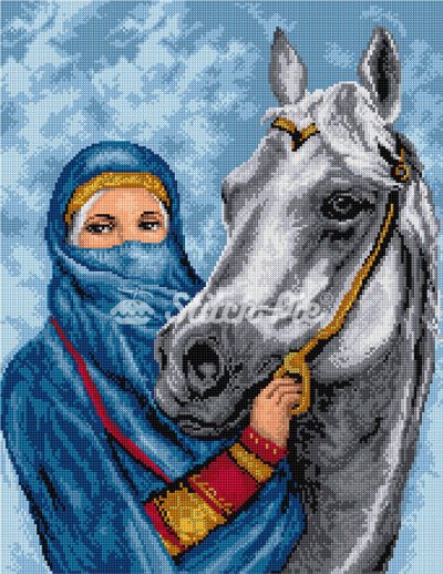 Queen of the desert (digital pattern)