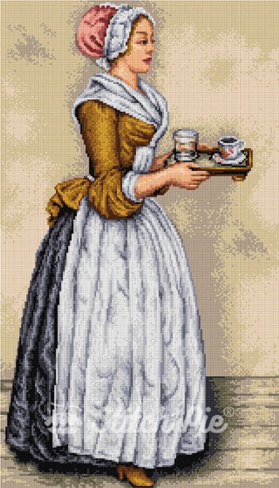 The Chocolate Girl (digital pattern)