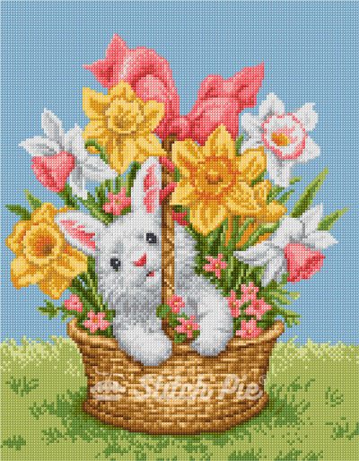 Easter bunny (digital pattern)