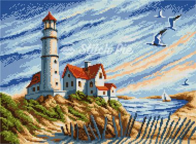 By the Sea (digital pattern)