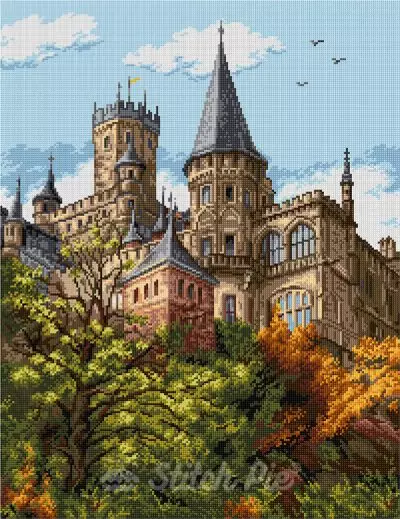 Marienburg Castle (digital pattern)