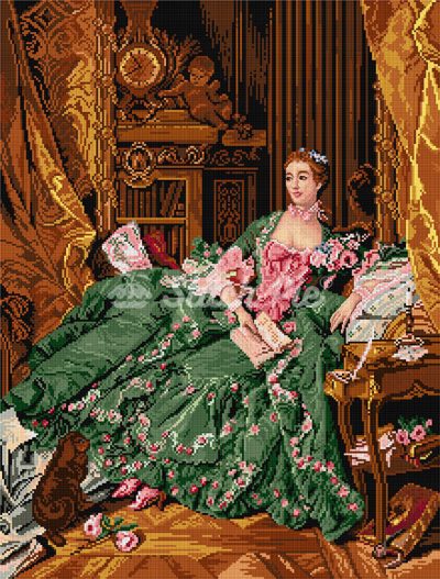 Madame Pompadour (digital pattern)