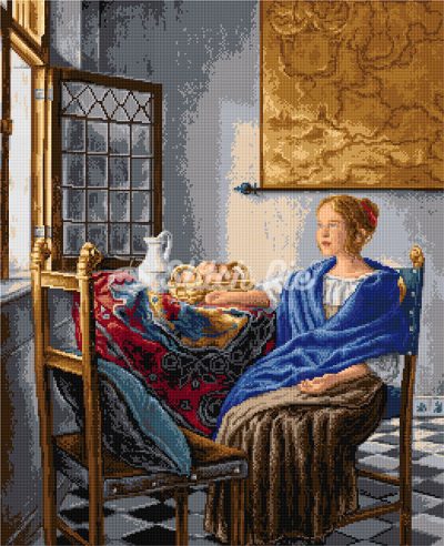 Girl in Hyacinth Blue (digital pattern)