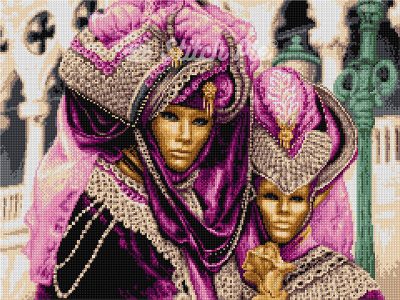 Venetian Masks (digital pattern)