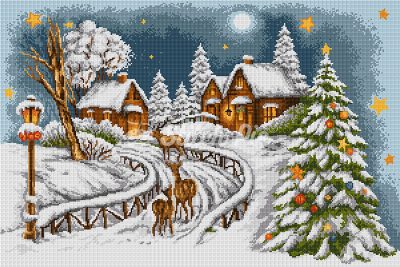 Snowy Christmas (digital pattern)